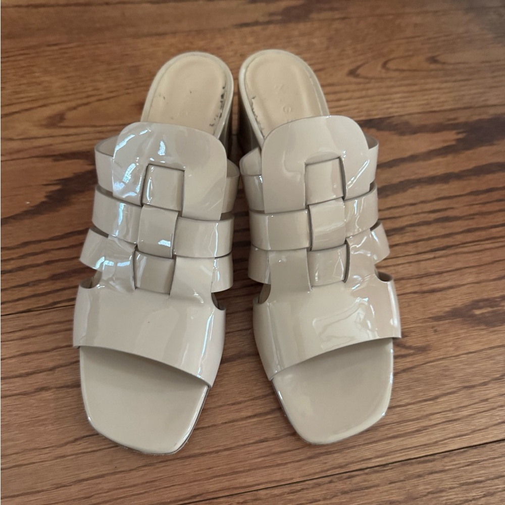 M.Gemi Cream Women's Slide Sandals